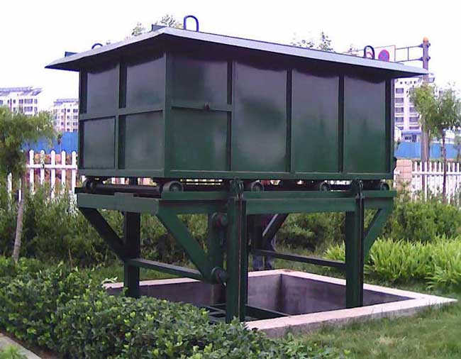 地坑式垃圾压缩设备