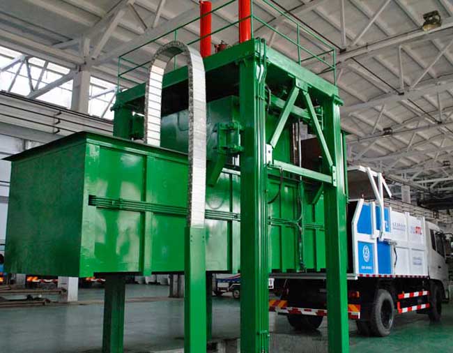 立式垃圾压缩设备